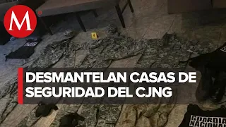 En Jalisco, detienen a presuntos integrantes del CJNG con armas y chalecos antibalas