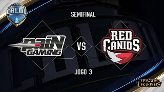 paiN x Red Canids (Jogo 3 - Semifinais) - Primeira Etapa CBLoL