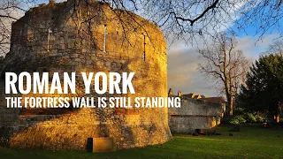 The Roman fortress walls of Eboracum #York