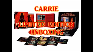 Arrow Video Carrie Limited Edition Unboxing