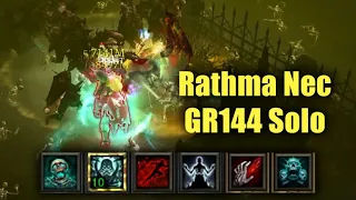 GR144 Solo Rathma Army of the Dead Necromancer Season 27