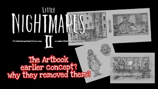 Artbook, probably the earlier concept | Little Nightmares 2