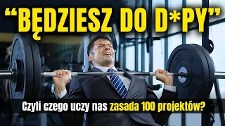 Biznes to TRENING - Zasada 100 projektów | Jak zacząć zarabianie online? Print on Demand Polska