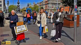 🇮🇪[4K WALK] Dublin City Centre Ireland 4K Walking Tour Ireland May 2023