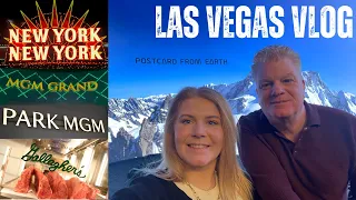 PM IN VEGAS -DAY 4 Jan/Feb 2024 | Post Card from EARTH SPHERE | South Strip Casino Crawl | Gallagers