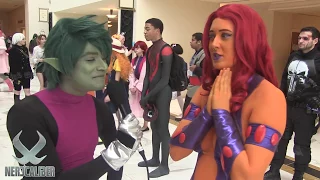 What Should BEAST BOY Give RAVEN For Valentine's Day? Teen Titans Cosplay at Katsucon 2018