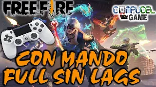 JUGAR FREE FIRE CON MANDO / PC / CONFIGURACION PASO A PASO / EMULADOR / JOYSTICK / GAMEPAD / 100%