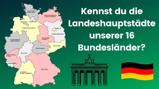 Quiz Landeshauptstädte Deutschland | Bundesländer | Allgemeinwissen