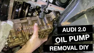 Audi B7 2.0 Oil Pump and Pan Removal DIY