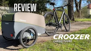 Lastenanhänger Croozer Cargo Tuure im Test - Besser als ein Lastenrad?