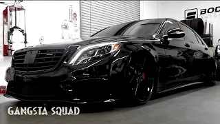 BLACK DEMON:  Mercedes-Benz S63 AMG ☆ Night Lovell - Still Cold