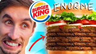 MANGIAMO i PANINI più GRANDI del BURGER KING!!