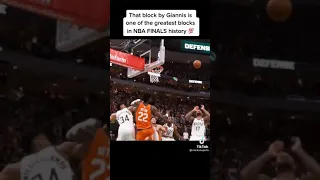 That block by Giannis is one of the greatest blocks in NBA FINALS history