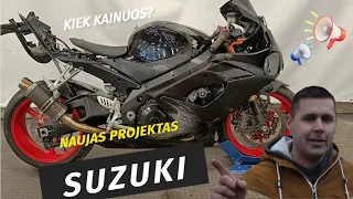 Suzuki GSXR 1000 k6 projektas | Išbandom Rocketus