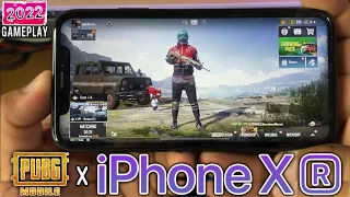 PUBG MOBILE Gameplay on iPhone XR in 2022? | (MAX SETTINGS) [HANDCAM]