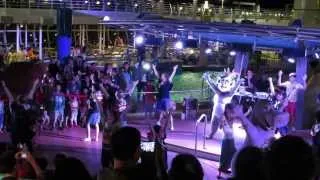 Royal Caribbean - Mariner of the Seas 2013 - Poolside Party