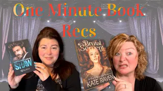 One Minute Book Reviews - dark romance, mafia, taboo, survival, coach/athlete romance book recs