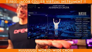 Jacob Collier's Audience Choir... for free! New Kontakt instrument!