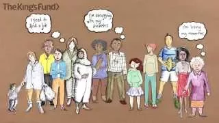 An alternative guide to mental health care in England | Kings Fund | CreativeConnection | Animation