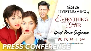 Everything About Her Press Conference | Angel Locsin, Xian Lim, Vilma Santos | 'Everything About Her