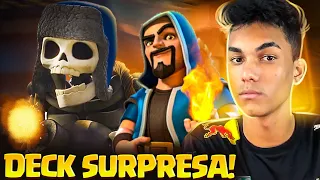 O TOP 1 GLOBAL SURPREENDEU TODOS COM SEU DECK!