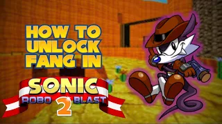 Sonic Robo Blast 2 | How to unlock Fang The Sniper + Showcase