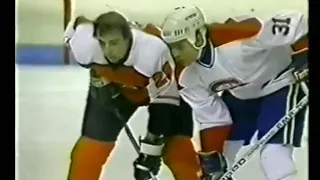 Flyers - Canadiens rough stuff 11/7/87