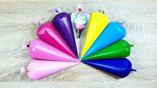 Tedy Tells...How to Make Slime with Piping Bags | Creative Slime | Slime Story | 196