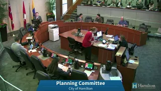 Hamilton City Council Planning Committee for February 20, 2018