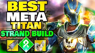 This META STRAND SWORD Titan Build ONE SHOTS EVERYTHING! In-Depth Stronghold Titan Build - Destiny 2