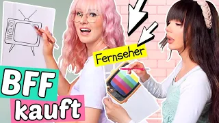 Wenn BFF errät was ich zeichne, muss ich es kaufen 😱 | ViktoriaSarina