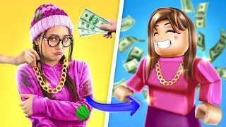 ME ADOTE! Família Rica vs Família Falida no ROBLOX!