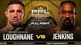 Brendan Loughnane vs Bubba Jenkins (Featherweight Title Bout) | 2022 PFL Championship