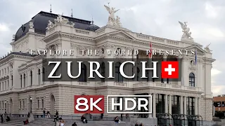 ZURICH, Switzerland 🇨🇭 8K Video Ultra HD (60 FPS)