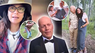 BUNTE - live: Unfassbar schwere Aufgabe: Ehefrau von Bruce Willis höchstemotional über Demenz!