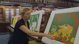 Picasso linocuts acquired by the British Museum