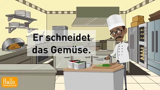 Online Deutsch lernen / #37 / Wortschatz kochen / in der Küche