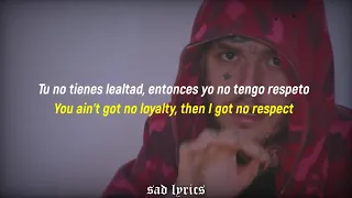 LIL PEEP - NO RESPECT FREESTYLE // SUB ESPAÑOL & LYRICS