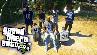 GTA 5 Real Hood Life #5 Jumped Into Rolling 60 Crip