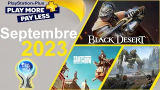 Ps+ Essential de SEPTEMBRE  : 3 jeux offerts  ➤ Trophée platine  : Temps d'obtention et Difficulté