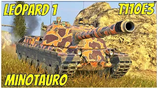 Minotauro, Leopard 1 & T110E3 ● WoT Blitz