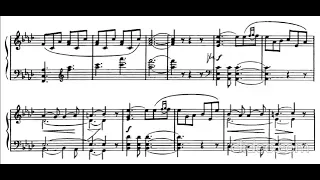 Glinka - Nocturne in F minor La séparation (sheet music, Noten, partition, partitira, spartito)