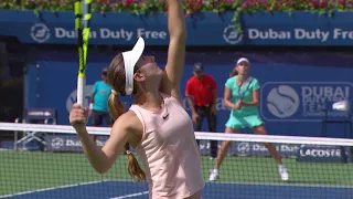 Dubai Tennis 2018 - WTA Highlights R1 Bellis d Mertens