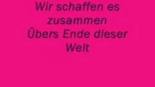 Tokio Hotel - Uebers Ende Der Welt lyrics