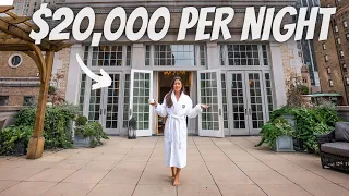 SLEEPING IN A $20,000 PER NIGHT NEW YORK PENTHOUSE