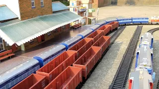 Train Passenger and Wagons Train Together and 2nd Anniversary Day Special Video