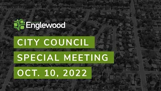 City Council Special Meeting - 10 Oct 2022