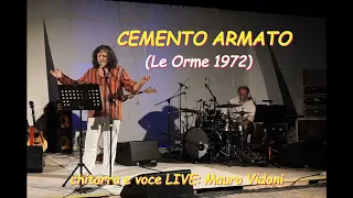 CEMENTO ARMATO (Le Orme 1972) LIVE chitarra e voce