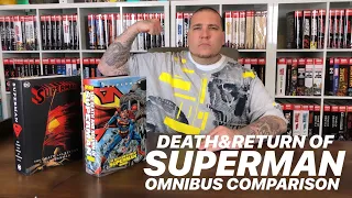 Death & Return of SUPERMAN Omnibus Comparison