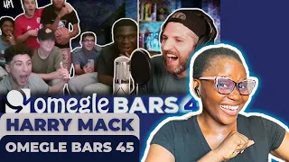 First Time Reacting To Legendary Freestyles Harry Mack Omegle Bars 45 Reaction